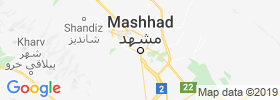 Mashhad map
